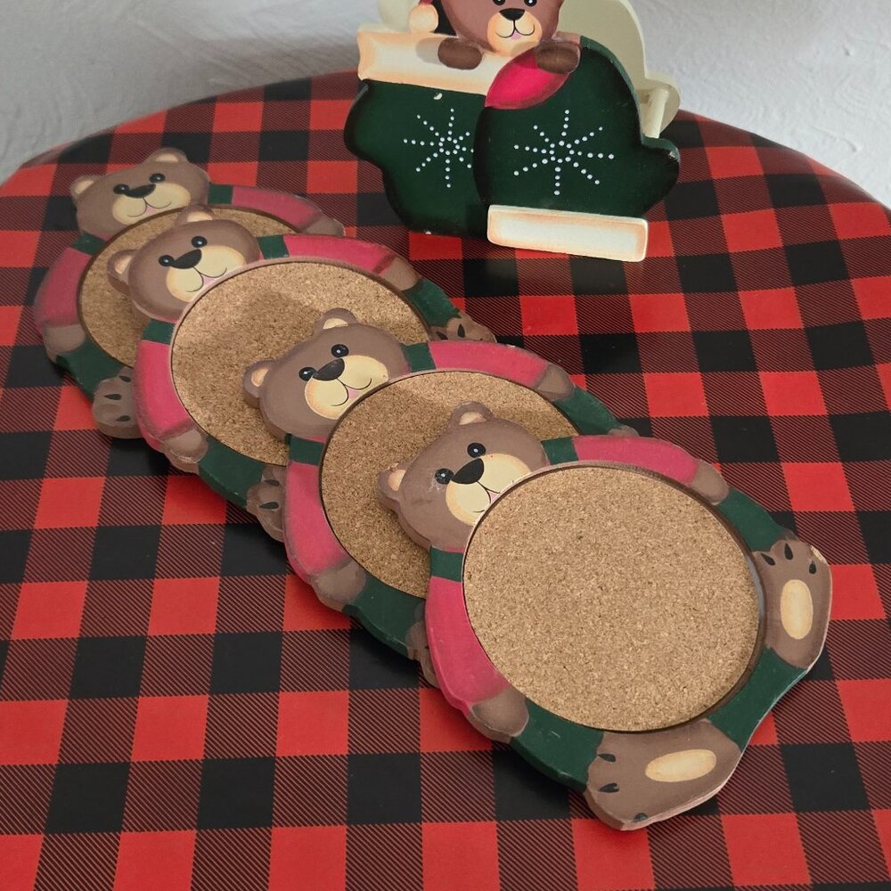 2 Sets Holiday Coasters